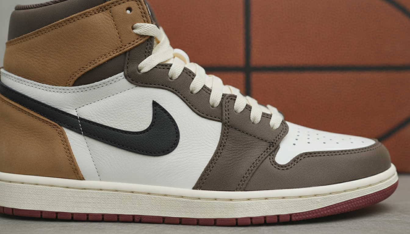 Air Jordan 1 High OG Love The Game, coloris Shadow Brown, hommage au basket de Michael Jordan.