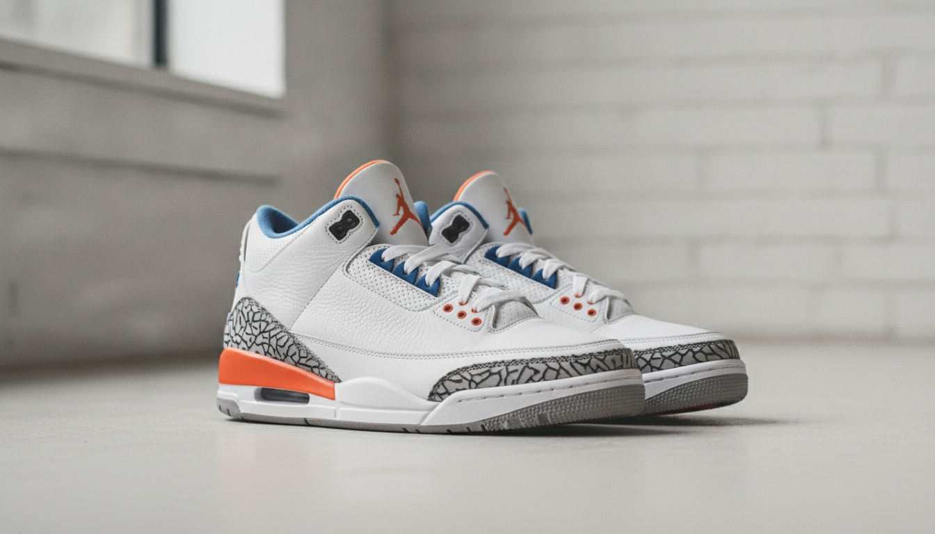 Air Jordan 3 Retro "Knicks" (2026) : La précommande surprise est là !