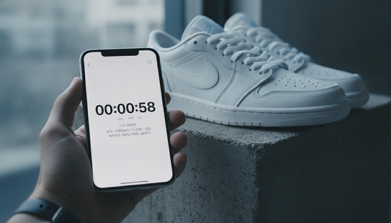 Sneakers : timer son achat pour éviter la revente