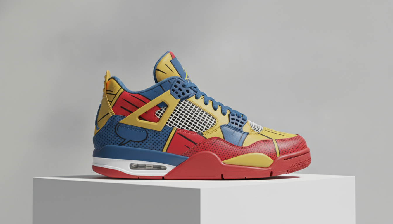Alerte Drop : L'Air Jordan 4 'Comic' Fait son Entrée Héroïque !