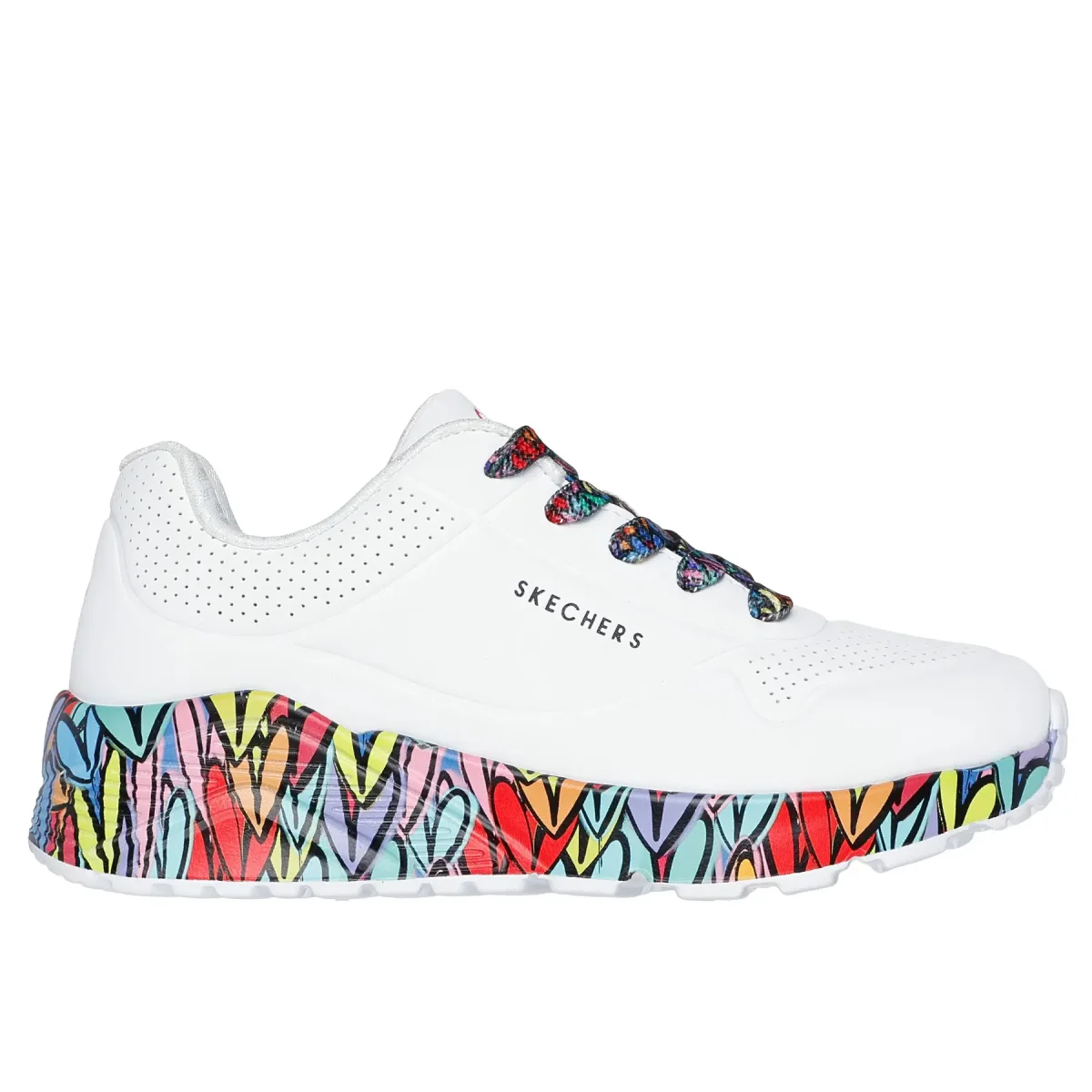 Skechers Baskets femme Skechers Uno Lite-Subtle Love